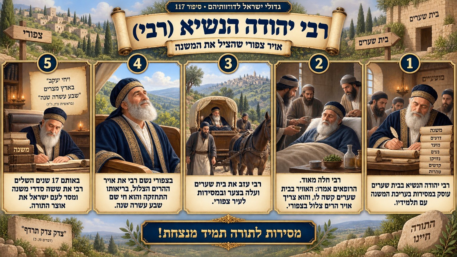 תמונת סיכום — רבי יהודה הנשיא (רבי): רבי יהודה הנשיא (רבי)